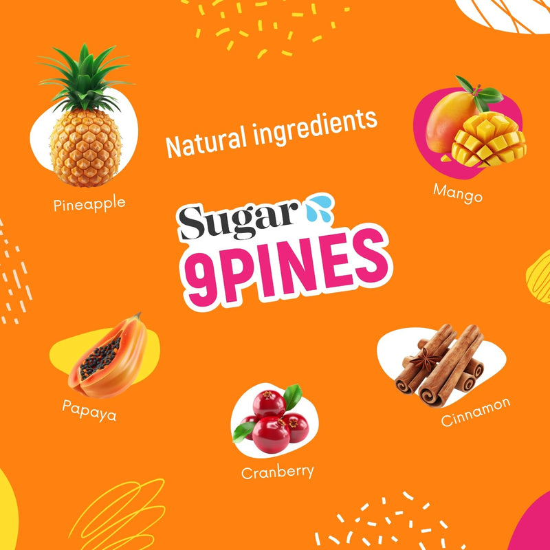 [Australia] - Make Yourself Taste Sweeter with Sugar Splash - 9Pines 2oz Pineapple Shot and Cocktail Mixer (4-Pack) - for Men and Women - Taste Better with the Power of 9 Whole Pineapples 4-Pack 