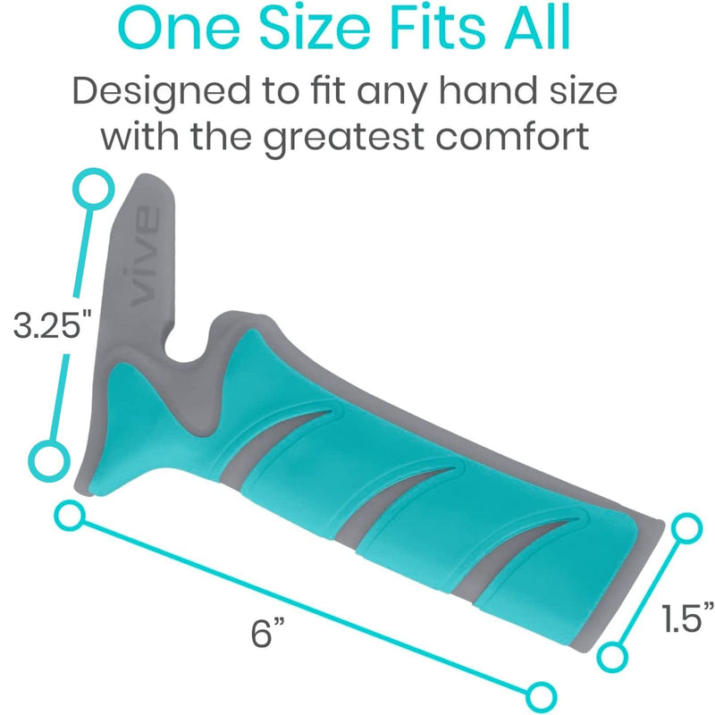 [Australia] - Vive Car Handle Assist for Elderly - Scratch Proof Latch - Auto Grab Bar Cane Support Aid - Standing Mobility Safety Tip to Help Get Out - Portable Assistive Device for Seniors, Handicapped Single 