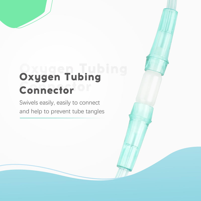 [Australia] - Oxygen Tubing Swivel Connectors ‚Äì 10-Pack Leak-Proof 360-Degree Rotatable Oxygen Tube Connectors, Oxygen Connector Avoid Tangles 10 pack 