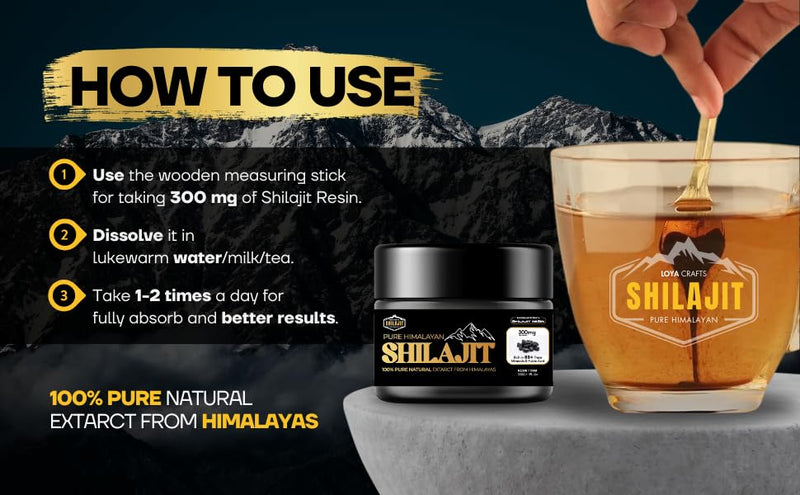Himalayan Shilajit Resin 30g | 75%+ Fulvic Acid | 3 Months Supply | 100% Pure Gold Grade | Lab Tested | 80+ Trace Minerals | Energy, Stamina & Vitality Supplement for Men & Women | COA Included 1 count (Pack of 1)