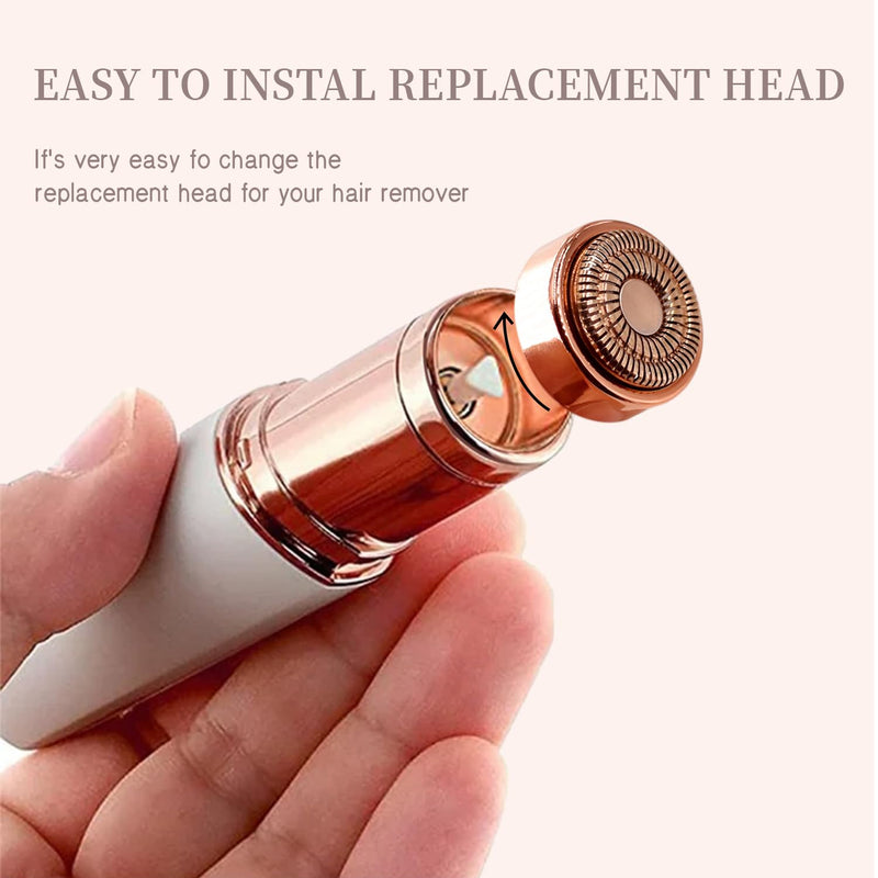 [Australia] - Generation 2 Replacement Heads for Flawless Facial Hair Remover, Replacement Heads for Finishing Touch Flawless Facial Hair Remover Gen 2,Facial Hair Remover Heads with Cleaning Brush for Women,4 Pack 