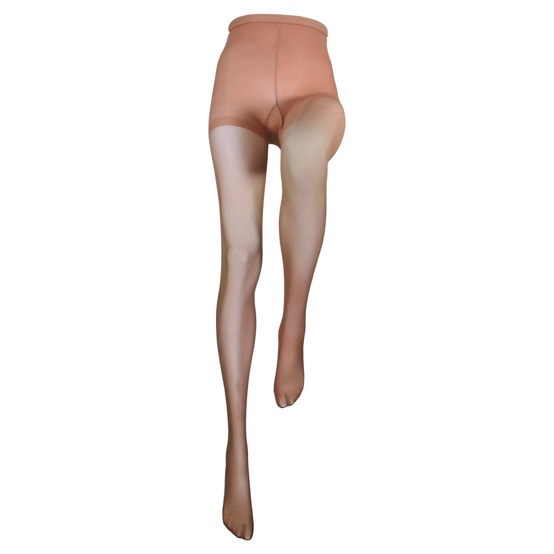 [Australia] - Truform Sheer Compression Pantyhose, 8-15 mmHg, Women's Shaping Tights, 20 Denier, Beige, Medium 