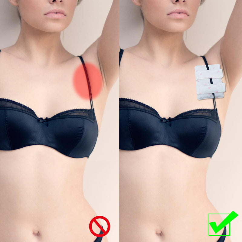 [Australia] - Bra Strap Pad Protector for Chest Port Pacemaker Pillow Post Surgery Bra Strap Cushion for Chest Heart Support Chemo Port Pillow for Bra Strap, 2PCS 