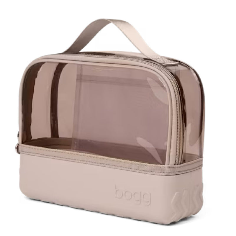 BOGG BAG Boggs n Ends Travel Organizer Pouch – 9” x 3” x 7” – Durable, Washable, Tip-proof – Compact Cosmetics Case (Mushroom) Mushroom