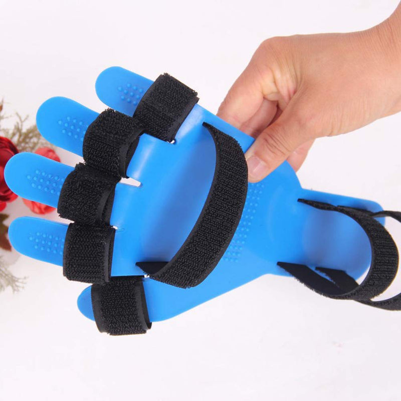 Finger Splint Fingerboard Finger Separator Orthotics Points Hand Wrist Training Orthosis Device Brace Flex Spasm Extension Board Splint Apoplexy Hemiplegia Right Left (Left hand)