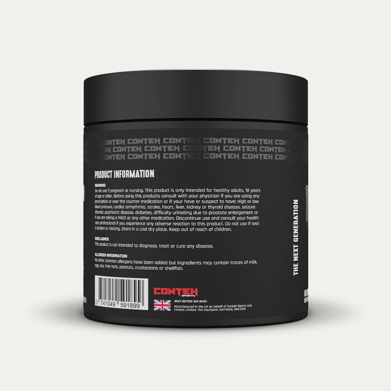 Conteh Sports Hydra Flow Electrolyte Powder - Daily Hydration with Vitamins & CocoMineral - Lemon & Raspberry - 30 Servings Lemon Raspberry