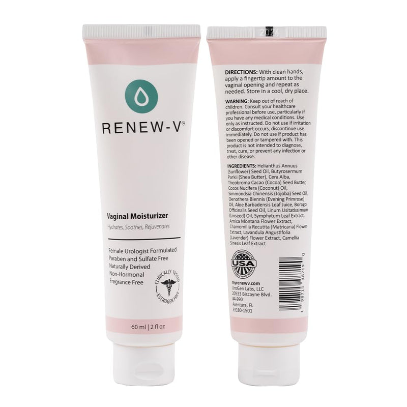 [Australia] - Natural Vaginal Moisturizer For Dryness & Itching - Vulva Balm for Irritation Relief, Anti Itch & Women Menopause Support - Hormone Free, Unscented, Paraben-Free - Made in USA, 2 oz 1 