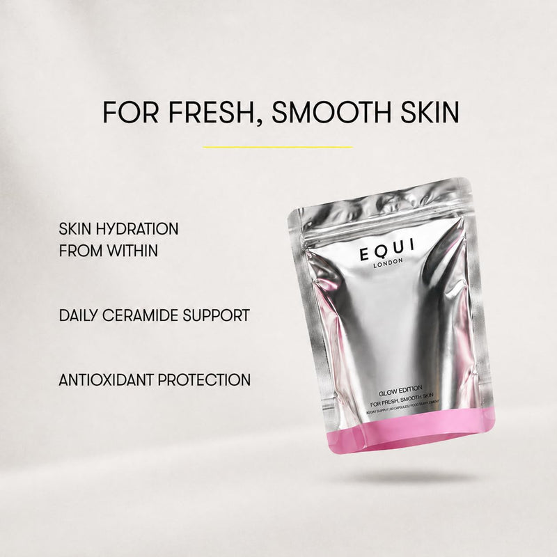Equi Glow Edition | Hyaluronic Acid PhytoCeramide Capsules | Vitamin A Antioxidant Beauty Supplement | Vegan Formula for Hydration, Radiance, Complexion Nutrition | Skincare Support | 30 Day Supply