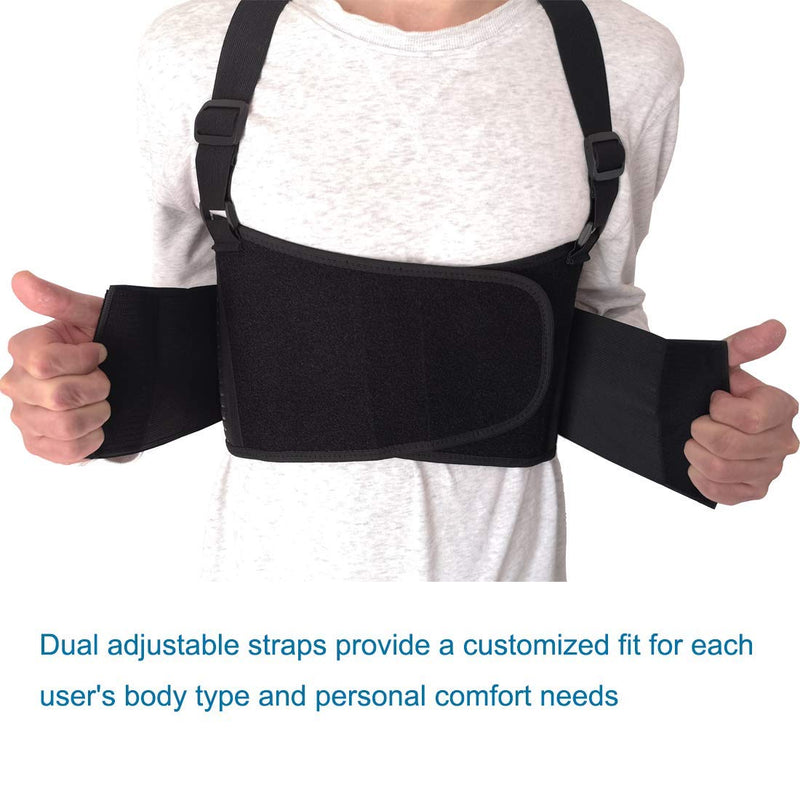 [Australia] - Rib and Chest Support Brace, Broken Rib Brace, Breathable Rib Belt for Sore or Bruised Ribs Support, Sternum Injuries, Dislocated Ribs Protection, Pulled Muscle Pain(XL) XL 