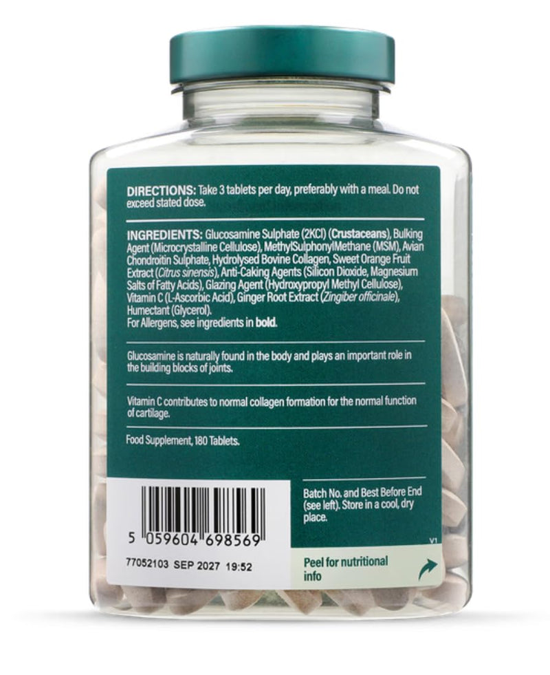 Holland & Barrett High Strength Glucosamine & Chondroitin Complex 180 Tablets