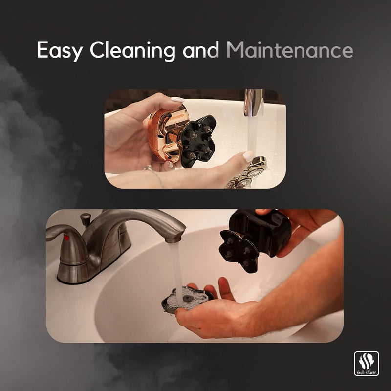 Skull Shaver Forte PRO 3 Head Replacement Blade - Hypoallergenic Stainless Steel - Faster Shaving - Contour Flexibility - Easy Maintenance