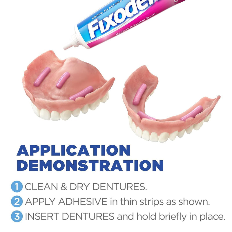 [Australia] - Fixodent Denture Adhesive Cream Original 0.75 oz (Pack of 11) 