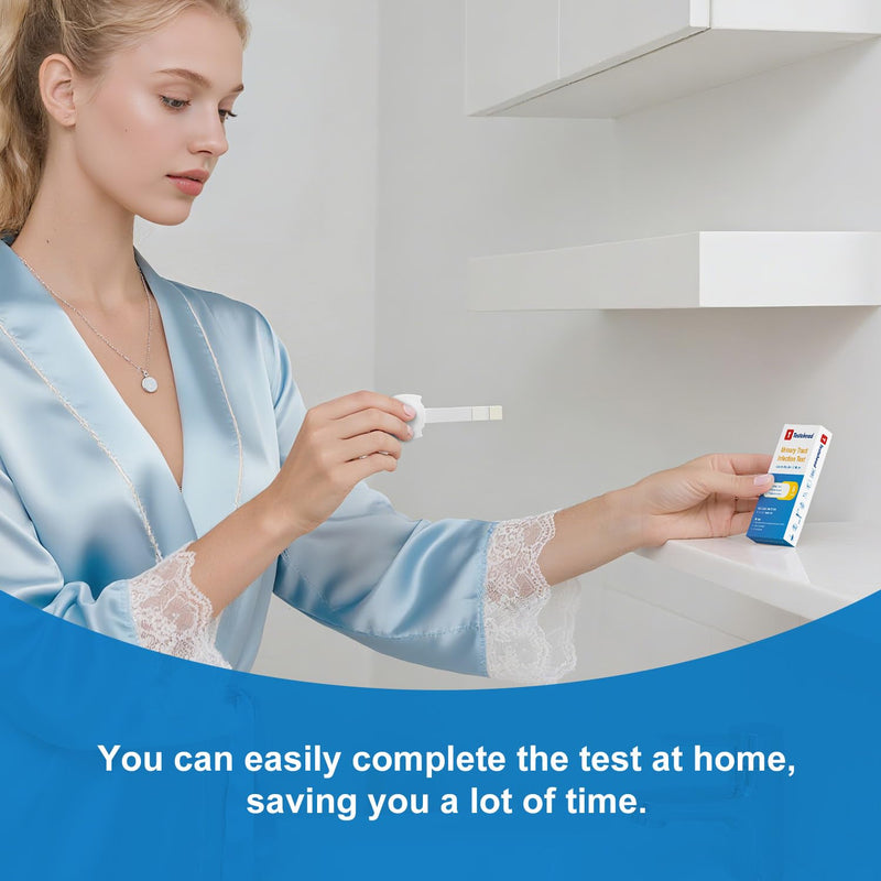 [Australia] - UTI Test Strips (6 Pack) | Detect Leukocytes, Nitrites & Blood in Urine | 99% Accurate Results in 2 Min | Discreet & Easy Home Use 