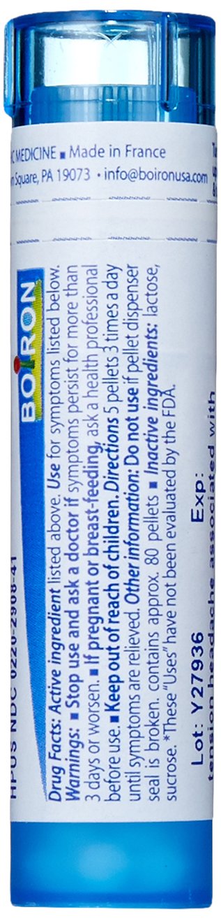 Boiron Homeopathic Medicine Kali Phosphoricum, 30C Pellets, 80-Count Tubes (Pack of 5)