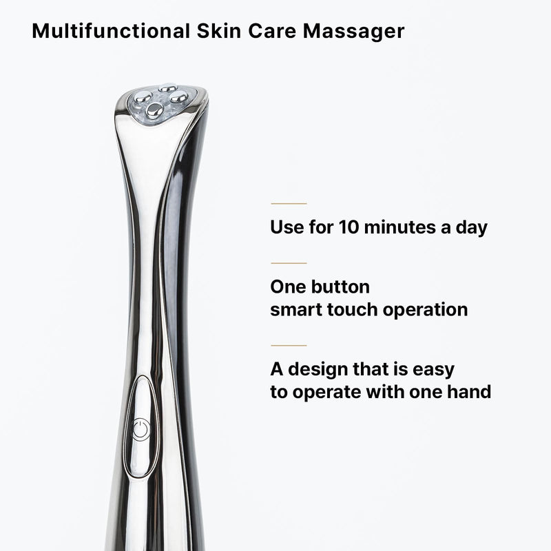 Eye Lift Wand, Anti Aging at Home Under Eye Skin Care Facial Massager Tool for Dark Circles, Eye Bags, Puffiness, Beauty Device for Face