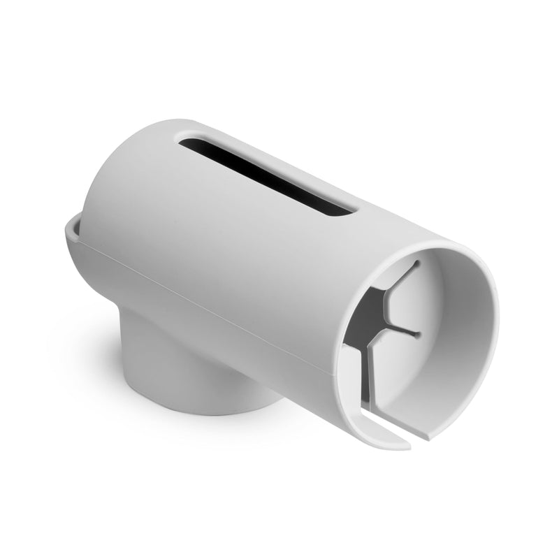 [Australia] - Munchkin¬Æ Soft Spot‚Ñ¢ Bath Spout Cover for Baby, Bathtub Guard with Built-in Bubble Bath Dispenser, Silicone, Grey 