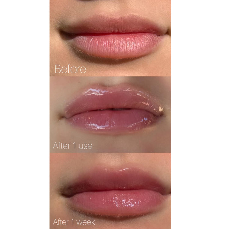 Multi-Peptide Infused Lip Plumping Treatment - Lip Gloss For Women with Lip Balm Repair Effect for Smooth, Youthful Lips - Lip Moisturizer to Repair Chapped Lips - Watermelon