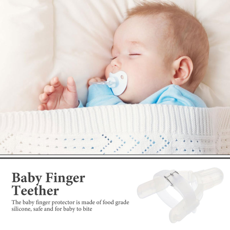 [Australia] - Thumb Sucking Stop: Children Finger Guard Thumb Sucking Treatment Wristband Silicone for 1-5 Years Baby Kids Toddler 