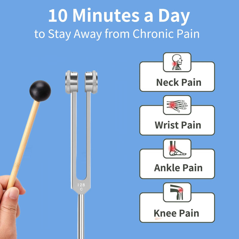 [Australia] - Propelify 128 hz Healing Instrument, Aranovia 128 hz - Healing Tuning Fork, Perfect for Chakra Healing, Sound Therapy, and Meditation ‚Äî Ideal Gift Choice 128c 