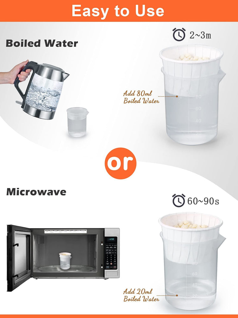 120g Charmonic Nose Hair Waxing Kit with 30 Applicators, Quick and Painless Removal for Men and Women, Enough for 15-20 Uses 120g Nose Wax