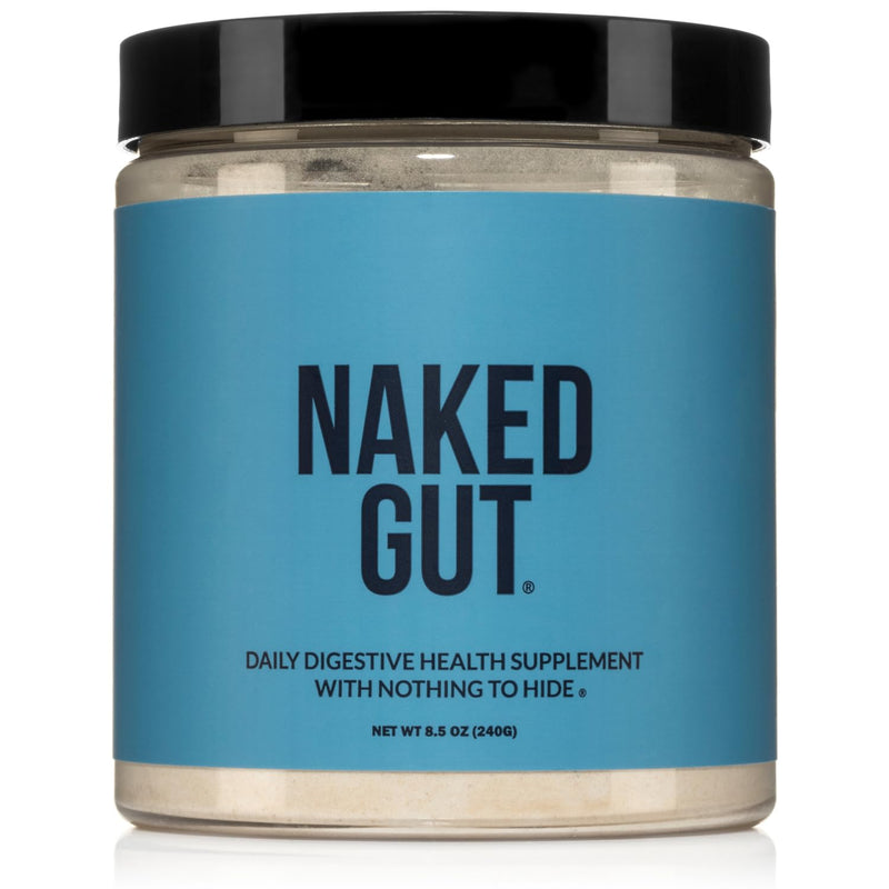 [Australia] - NAKED Gut - Daily Gut Health Supplement - Natural Gut Health Powder for Gut Cleanse, Digestive Support, GMO-Free, Soy-Free, Gluten-Free, Vegan and Hypoallergenic, 40 Servings 