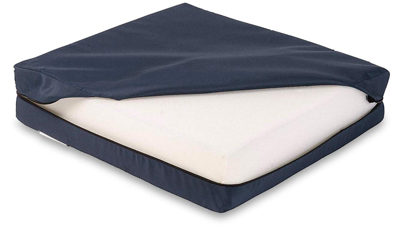[Australia] - DMI Seat and Chair Cushion for Office Chairs, Wheelchairs, Scooters, Kitchen Chairs or Car Seats, FSA HSA Eligible, for Support and Height while Reducing Stress on Back, Tailbone or Sciatica 3 Inch thick 