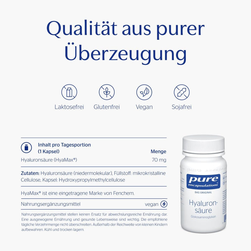 [Australia] - Pure Encapsulations - Hyaluronic Acid - Glycosaminoglycan - 60 Capsules 60 Pieces (Pack of 1) 