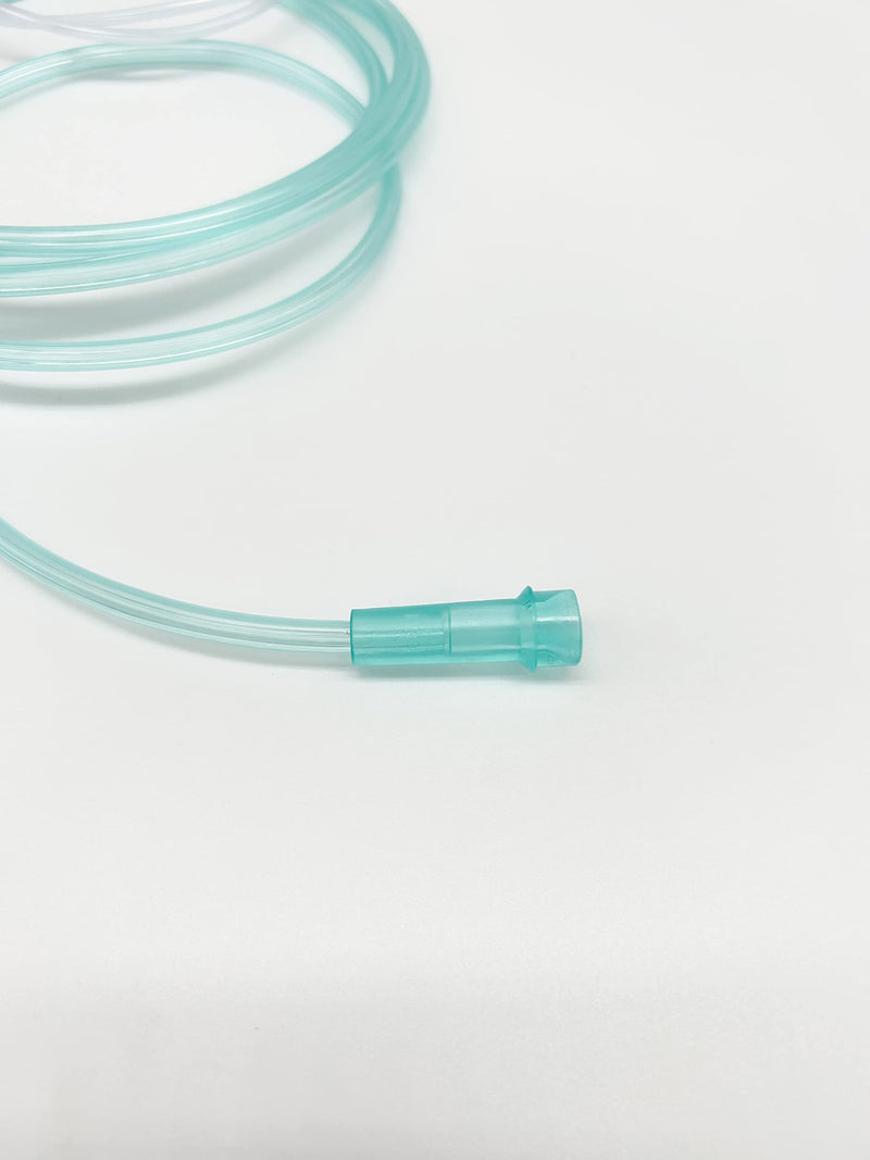 [Australia] - 10 Pack - Super Soft Touch Vinyl Nasal Oxygen Cannula, Cushion Tip, Adult, 7' Standard Connector, Pack of 10 