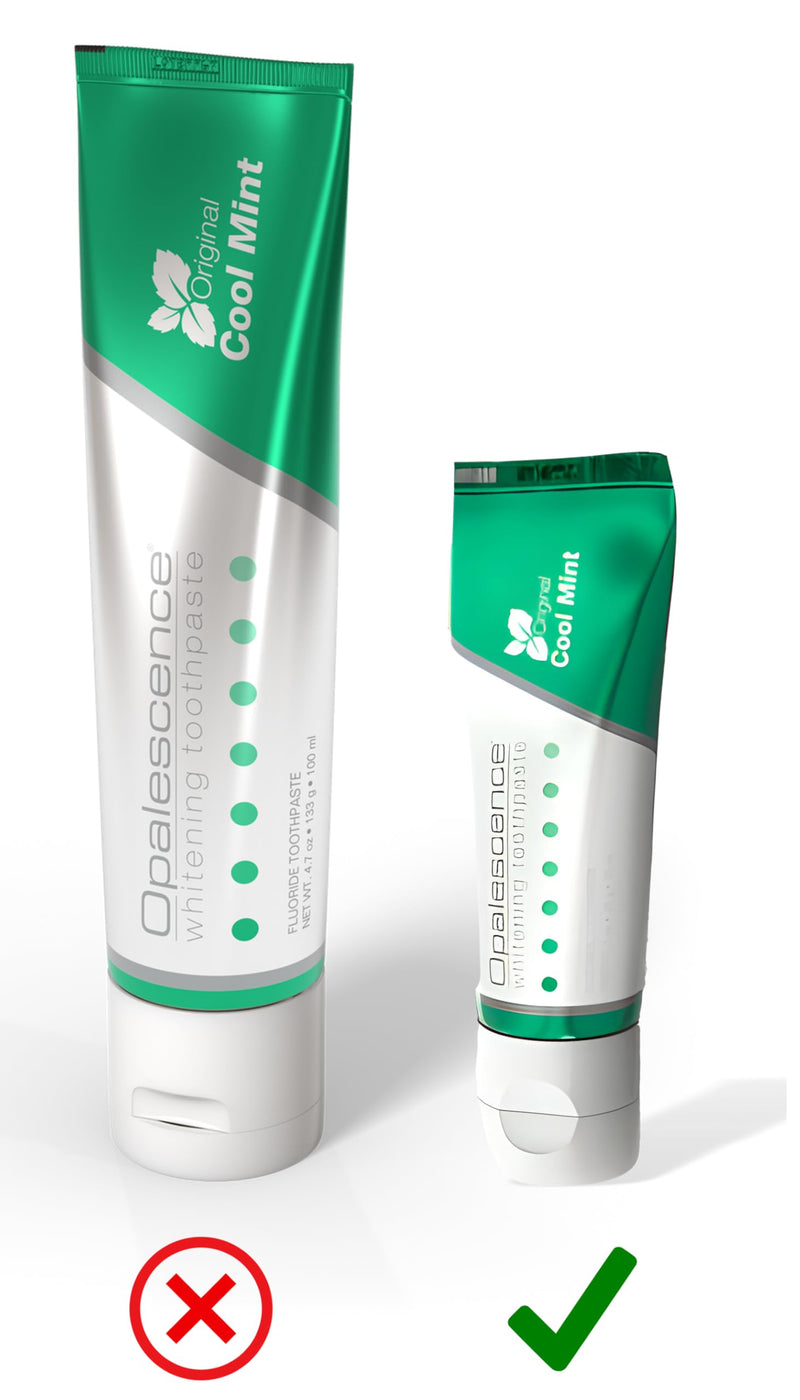 Opalescence Whitening Toothpaste Travel Size 1 Ounce (2 Pack) Fluoride Teeth Whitening Toothpaste, Mint Flavor 402-2 1 Ounce (Pack of 2)