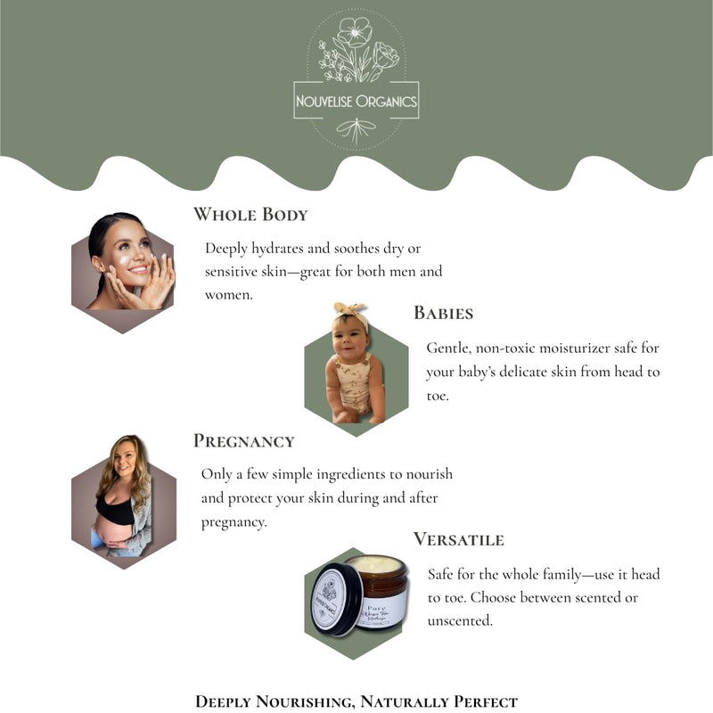 Lumberjack - Whipped Tallow Moisturizer - Cedarwood, Black Pepper, Vetiver, Juniper - 100% Natural Grass-Fed Tallow & Organic Jojoba. Chemical-Free. For Dry, Sensitive & Eczema Prone Skin.- 1.7oz Lumberjack 1.7 Fl Oz (Pack of 1)