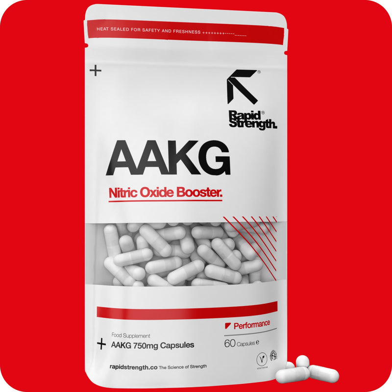 L Arginine AAKG 500mg Capsules Amino Acids Caps by Rapid Strength