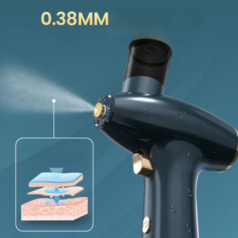 [Australia] - Nano Facial Mister, 0.38mm Fine Mist for Dry, Oily, Sensitive Skin,face Steamer for Facial(Not Heated),Face Nano Spray，Handheld Face Mister，Hydration，Facial Mist 
