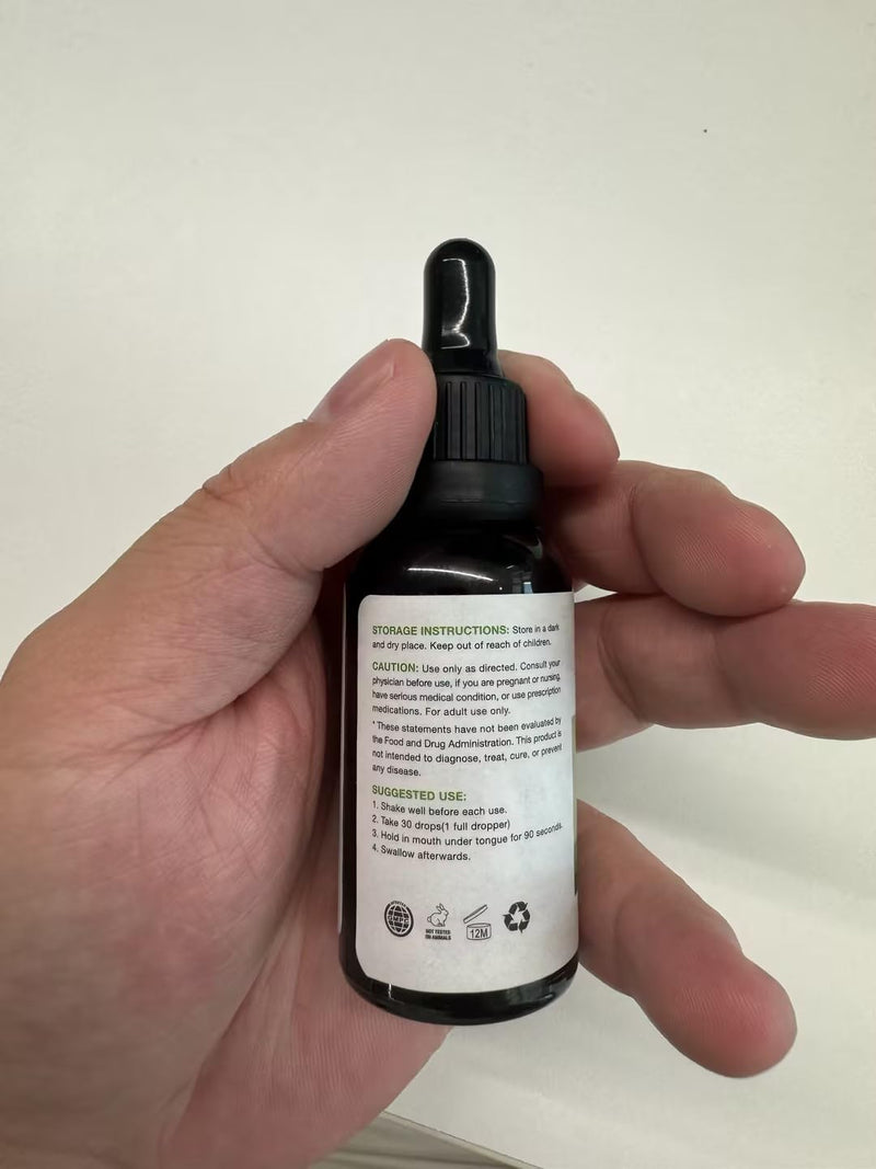 2 Pack Hemp Oil Organic Premium- 100% Natural Hemp Drops Tincture - Hemp Oils with Vegan, Non-GMO Grown