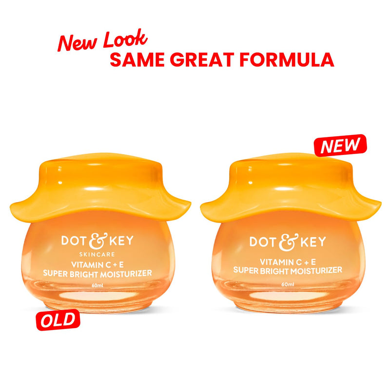 Dot & Key Vitamin C & E Sorbet Face Moisturizer | Lightweight Oil-Free Daily Cream | For All Skin Types | 2.02 fl oz (60 ml)