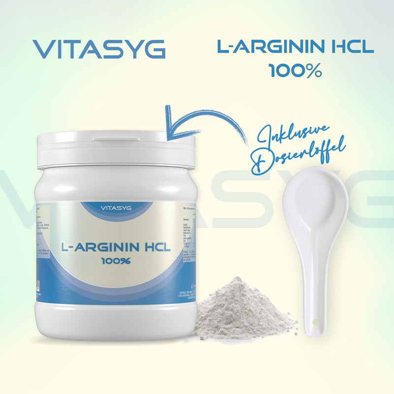 [Australia] - L-Arginine HCL powder 1000g - 1kg - Premium L-Arginine HCL without additives - vegan 