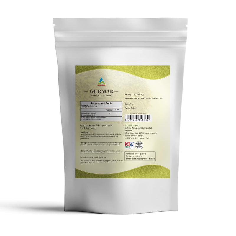[Australia] - Gurmar Tea Powder and Karela Capsules Pack of 2 Combo 