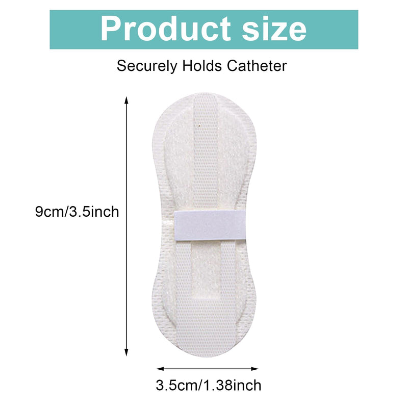 20 Pcs Low-Profile Catheter Stabilization Device for Kids & Babies, G-Tube, PEG & PD Feeding Tube Holder Patch, Gentle Abdominal Support Sticker (White) White 1