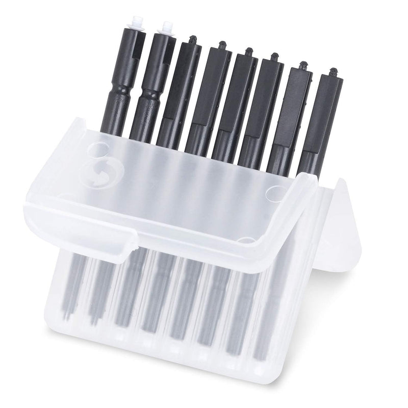 [Australia] - JB White 32x cerumen filters for hearing aids, replacement filters, filters compatible with Widex Nanocare wax protection | Oticon ProWax MiniFit | Phonak Cerustop Wax Guards | Resound hearing aid filters (Ø 1.3mm) 32 set - Wax Guards 