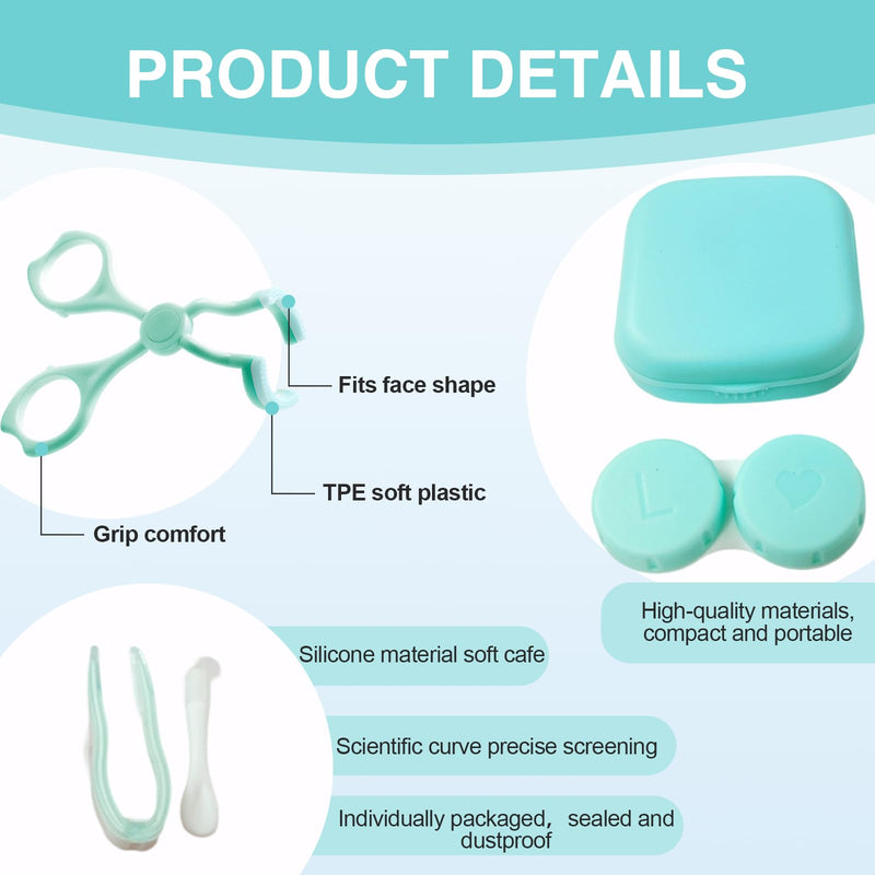 [Australia] - GUTERTOP contact lens insertion aid, contact lens insertion aid, contact lens pliers for beginners, high myopia and women with long nails 