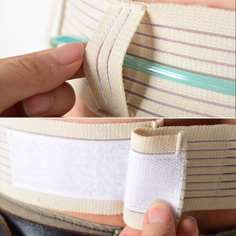 [Australia] - Peritoneal Dialysis Belt, PD Catheter Belt, Peritoneal Dialysis Catheter Protective Belt, G Tube/GJ Tube Holder, PD Catheter Tube Support Belt GRAY (Middle) 