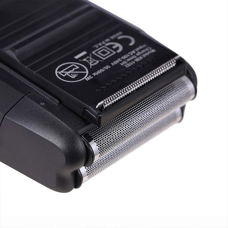 [Australia] - kemei Men's Reciprocating Cordless Razor Razor Electric Rechargeable Razor Precision Beard Sideburn Trimmer Razors Twin Blade Multifunction Grooming Razor… 