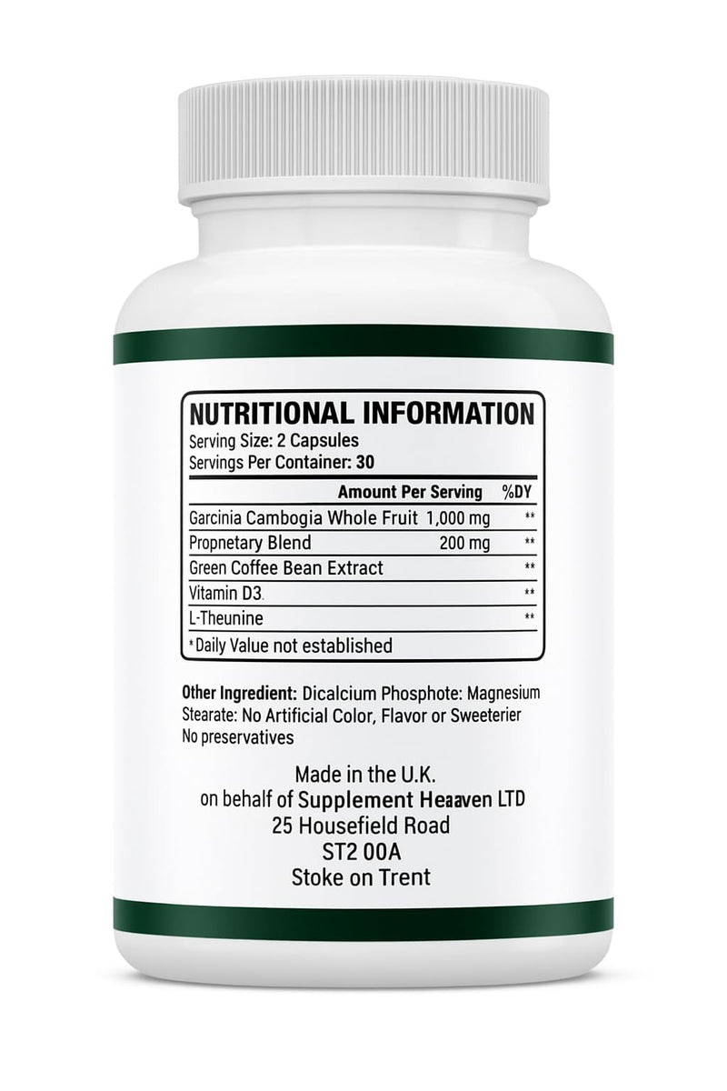 Leanova Vegan Food Supplement/Metabolism Support – Natural Energy & Weight Management - 60 Capsules - New & Sealed