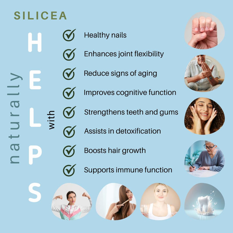 Silicea 3X. 900 Tablets - Homeopathic