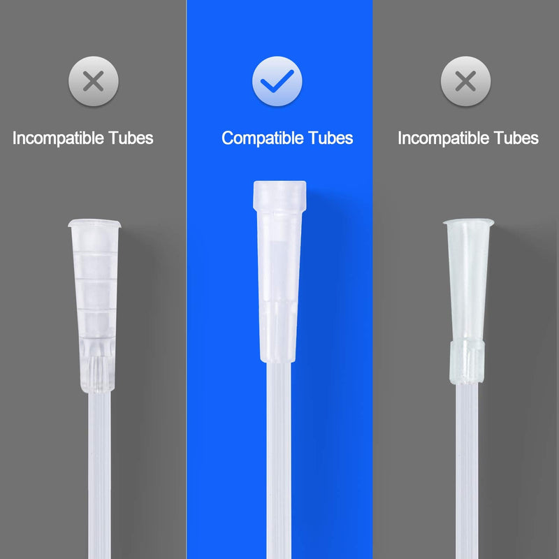 [Australia] - 5Packs Oxygen Tubing Swivel Connector for Oxygen Tubing, Swivel Oxygen Tubing Connector, Avoid Tangling of Tube 5 Count (Pack of 1) 