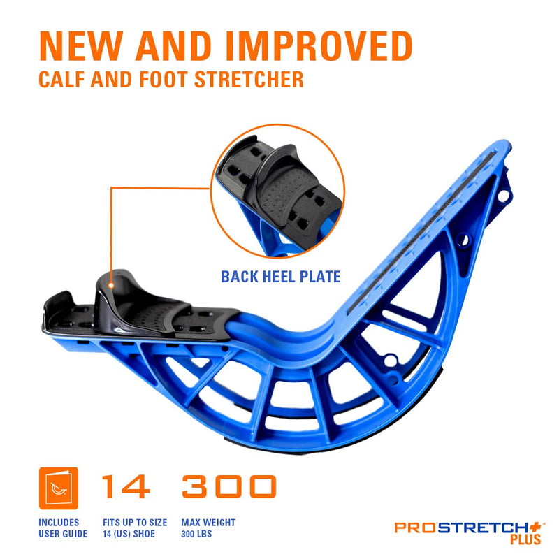 ProStretch Plus Calf Stretcher & Tuli's X Brace Bundle - Plantar Fasciitis & Foot/Heel Pain Relief