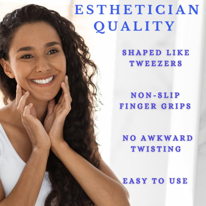 Small Scissors by Christina Moss Naturals® for Eyebrows, Nose Hair, Nails, Beard, Round Tip, Professional Grooming