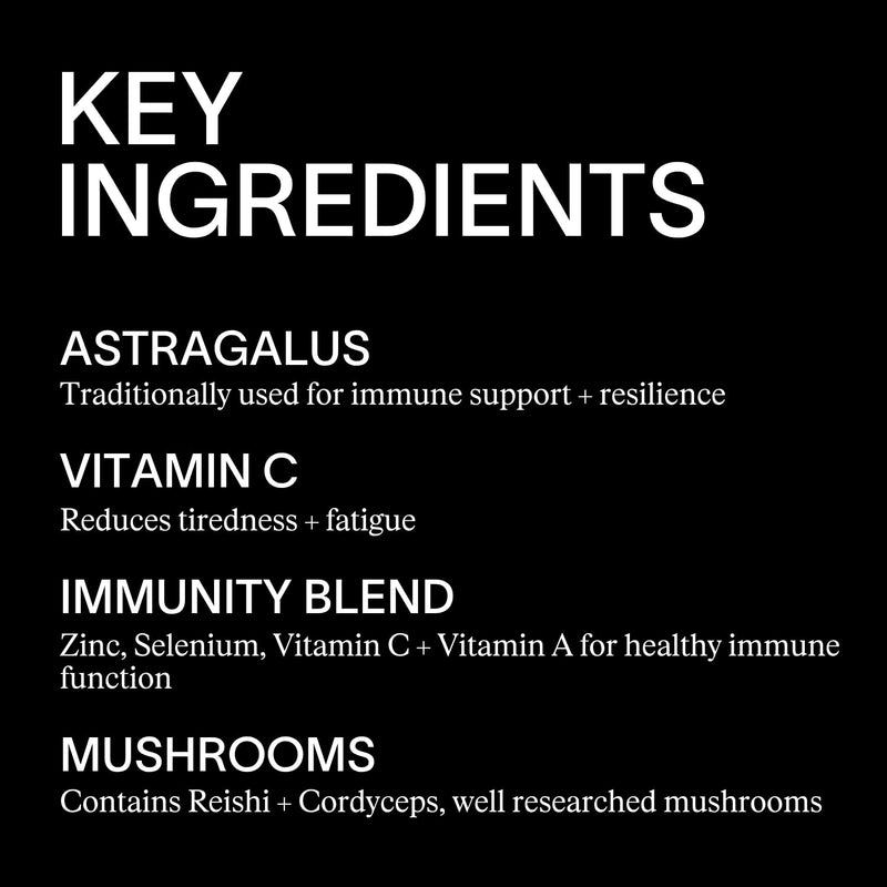 ARTAH Cellular Defence Supplement - Containing Vitamin A, Vitamin C, Zinc, and Selenium, alongside Quercetin, Astragalus, Reishi and Beta Glucans - Immunity Boosting Vitamins