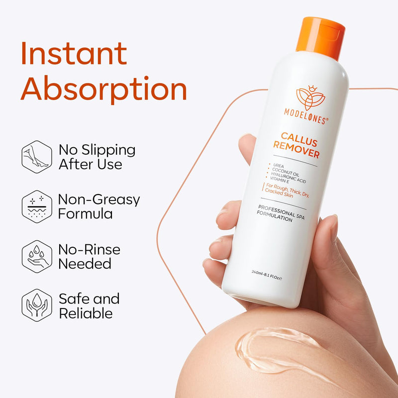 [Australia] - Modelones callus remover solution for gentle callus removal, quick-softening lotion - 240ml 