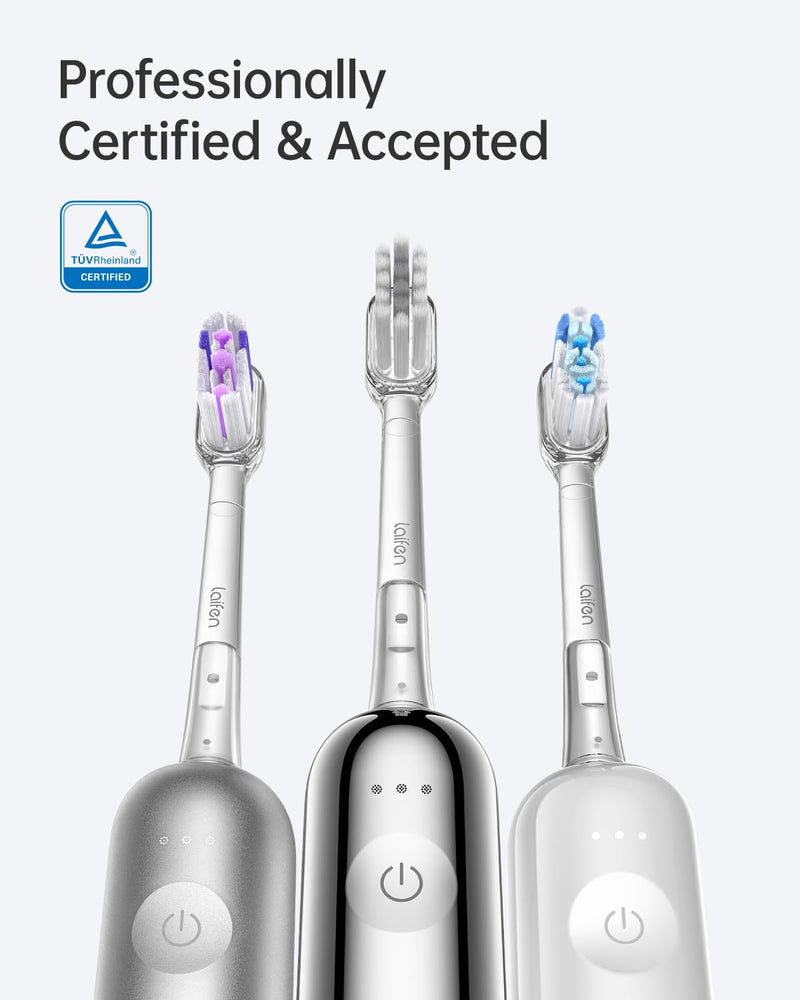 [Australia] - Laifen Cushioned Toothbrush Heads 6 Pack, New 2025 Version Replacement Heads Compatible with Wave/Wave Special Electric Toothbrush (Ultra-Whitening) Ultra-whitening 6 Count (Pack of 1) 
