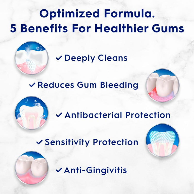 [Australia] - Crest Pro-Health Gum Detoxify and Restore Deep Clean Toothpaste, 4.6 Ounce (Pack of 3), Anticavity, Antibacterial Flouride Toothpaste, Clinically Proven, Gum and Enamel Protection 